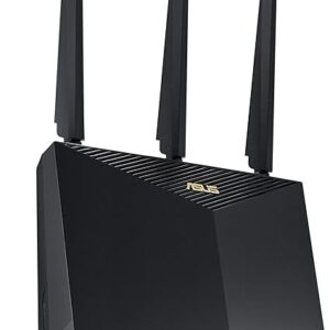 ASUS RT-AX86U Pro AX5700 Dual-Band WiFi 6 Gaming Router with 2.5G Port, Dedicated Gaming Port, Mobile Game Optimization, Advanced Port Forwarding, Free Built-in Security, VPN Support, and AiMesh Compatibility